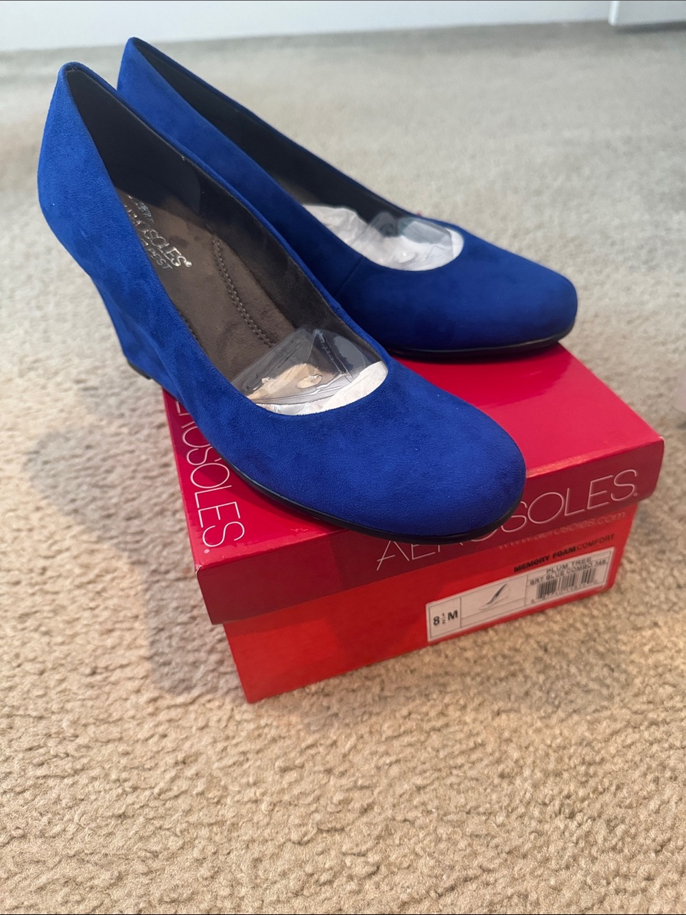 AEROSOLES Plum Tree BRT Blue Combo
